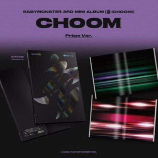 Babymonster - 3rd Mini Album (Choom) (Photobook - Prism Version) (CD)