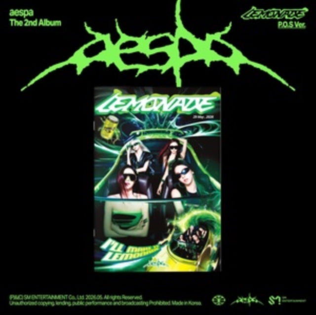 Aespa - Lemonade (P.O.S. Ver.) (CD)