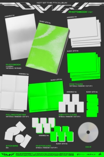 NCT 127 - The 7th Album Blingy (CD)