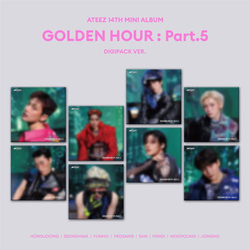 Ateez - Golden Hour: Part.5 (Digipack Ver.) (CD)