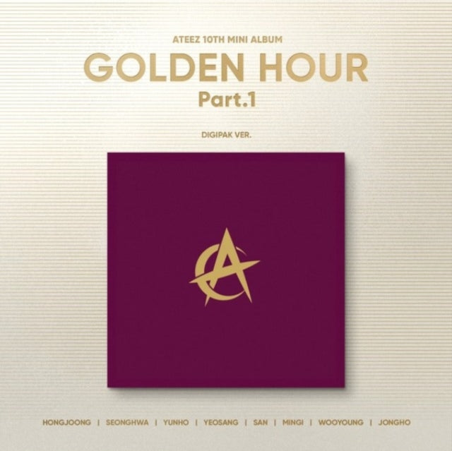 Ateez - 10th Mini Album [Golden Hour: Part. 1] (Digipak Ver.) (CD)