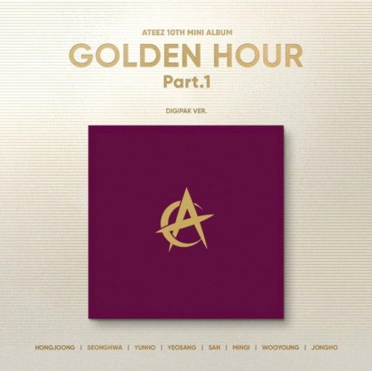 Ateez - 10th Mini Album [Golden Hour: Part. 1] (Digipak Ver.) (CD)