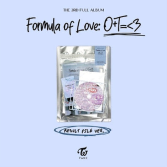 Twice - Formula Of Love: O+T=<3 (Result File Ver.) (CD)