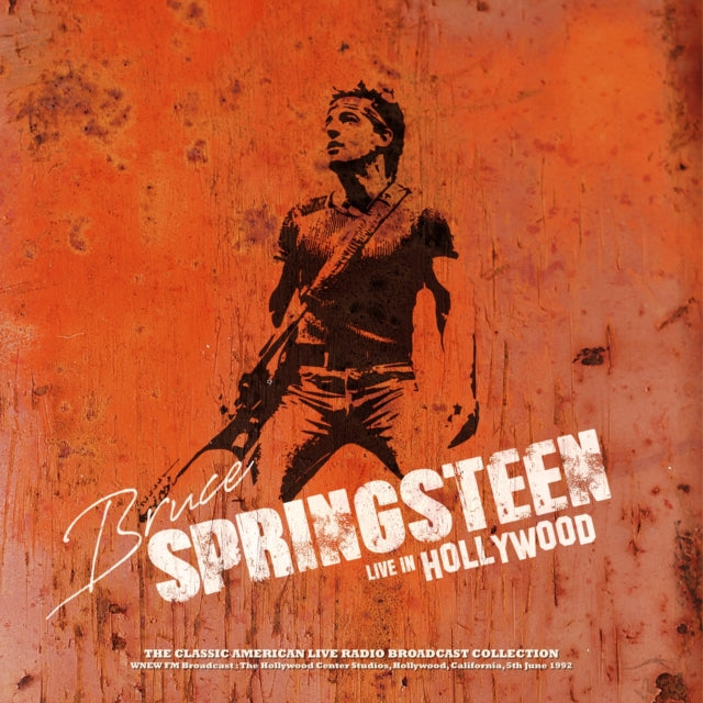 Bruce Springsteen - WNEW FM Broadcast The Hollywood Center Studios Hollywood CA 5th June 1992 (Natural Clear Marble Vinyl) (Vinyl)