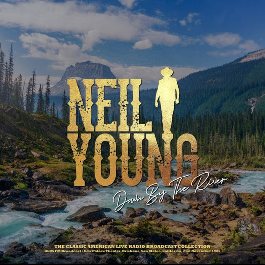 Neil Young - Down By The River - Cow Palace Theater 1986 (Blue Marble Vinyl) (Vinyl)
