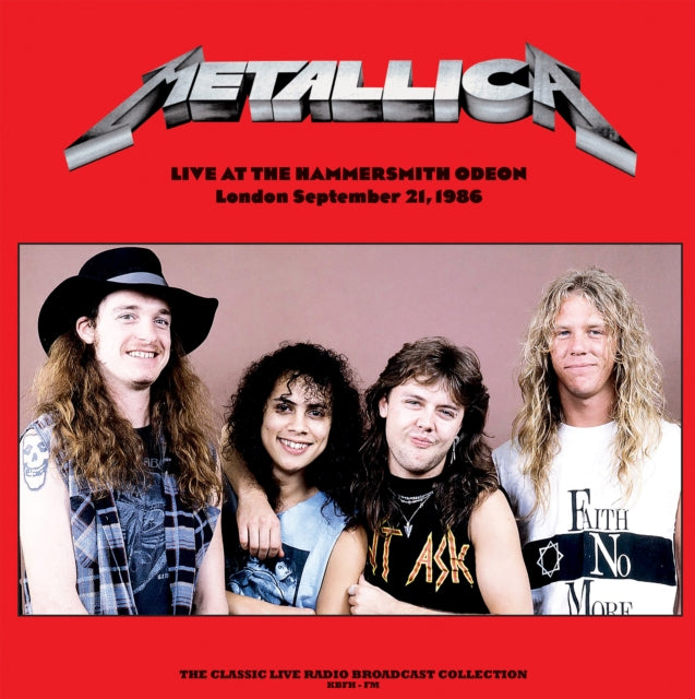 Metallica - Live At The Hammersmith Odeon London 21th September 1986 (Red Vinyl) (Vinyl)