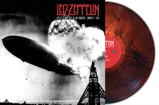 Led Zeppelin - Live At Fillmore West. San Francisco 1969 (Orange Marble Vinyl) (Vinyl)