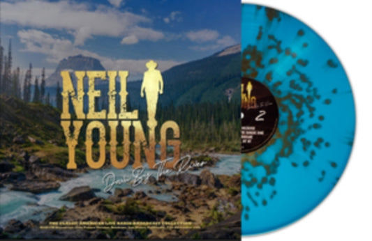 Neil Young - Down By The River - Cow Palace Theater 1986 (Turquoise/Gold Splatter Vinyl) (Vinyl)