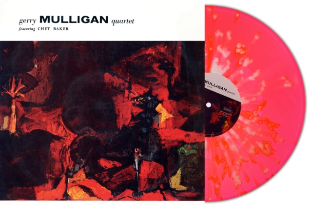 Gerry Mulligan Quartet - Gerry Mulligan Quartet Featuring Chet Baker (Light Red/White Splatter Vinyl) (Vinyl)