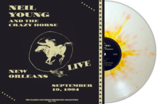 Neil Young And Crazy Horse - Live In New Orleans 1994 (White/Orange Splatter Vinyl) (Vinyl)
