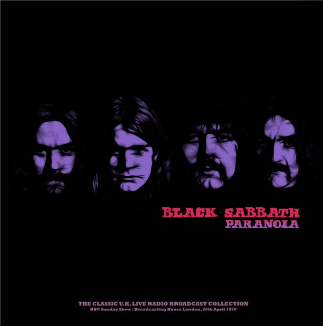 Black Sabbath - Paranoia - BBC Sunday Show. London 1970 (Red Marble Vinyl) (Vinyl)