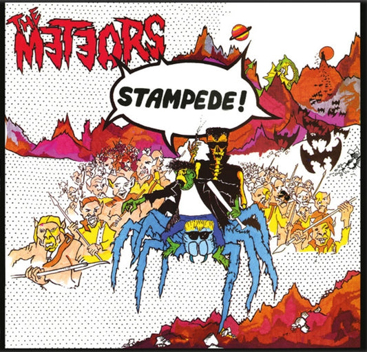 Meteors - Stampede (Sunburst Yellow/Red Vinyl) (Vinyl)