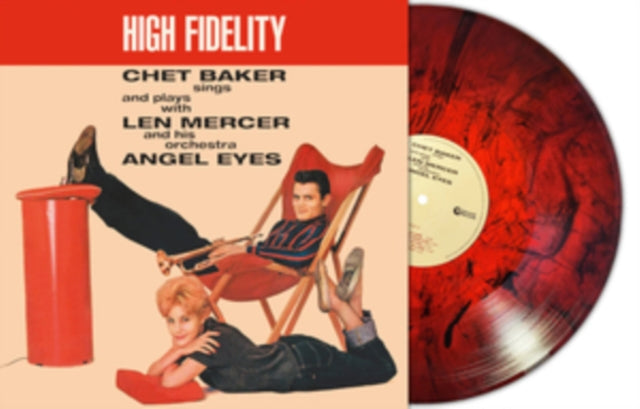 Chet Baker - Angel Eyes (Red Marble Vinyl) (Vinyl)