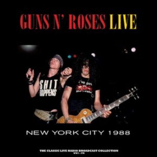 Guns N Roses - Live In New York City 1988 (Yellow Cloudy Vinyl) (Vinyl)