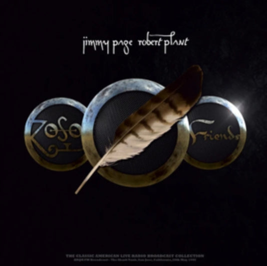 Jimmy Page And Robert Plant - Zoso Friends (Yellow Cloudy Vinyl) (Vinyl)