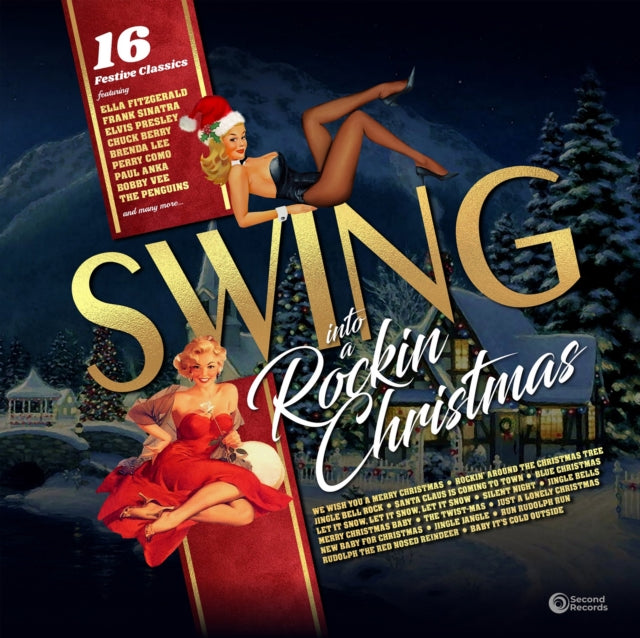 Various Artists - Swing Into A Rockin Christmas - 16 Festive Classics (Gold Vinyl) (Vinyl)