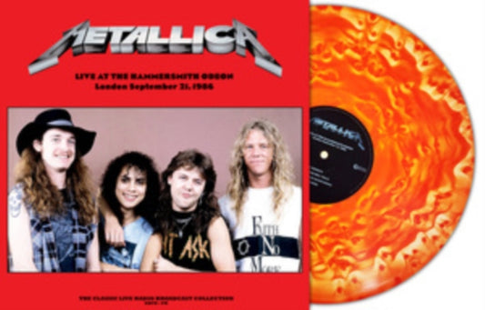 Metallica - Live At The Hammersmith Odeon. London 1986 (Red Cloudy Vinyl) (Vinyl)