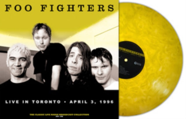 Foo Fighters - Live In Toronto 1996 (Yellow Cloudy Vinyl) (Vinyl)