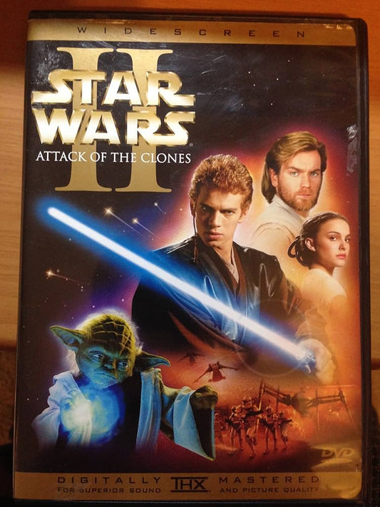 Star Wars: Episode II - Attack of the Clones (2002) (DVD) (Second-Hand)