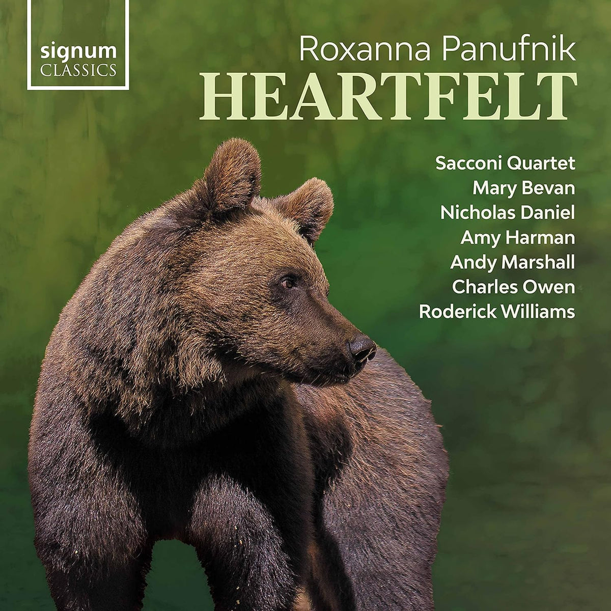 Sacconi Quartet / Mary Bevan / Nicholas Daniel / Amy Harman - Roxanna Panufnik: Heartfelt (CD)
