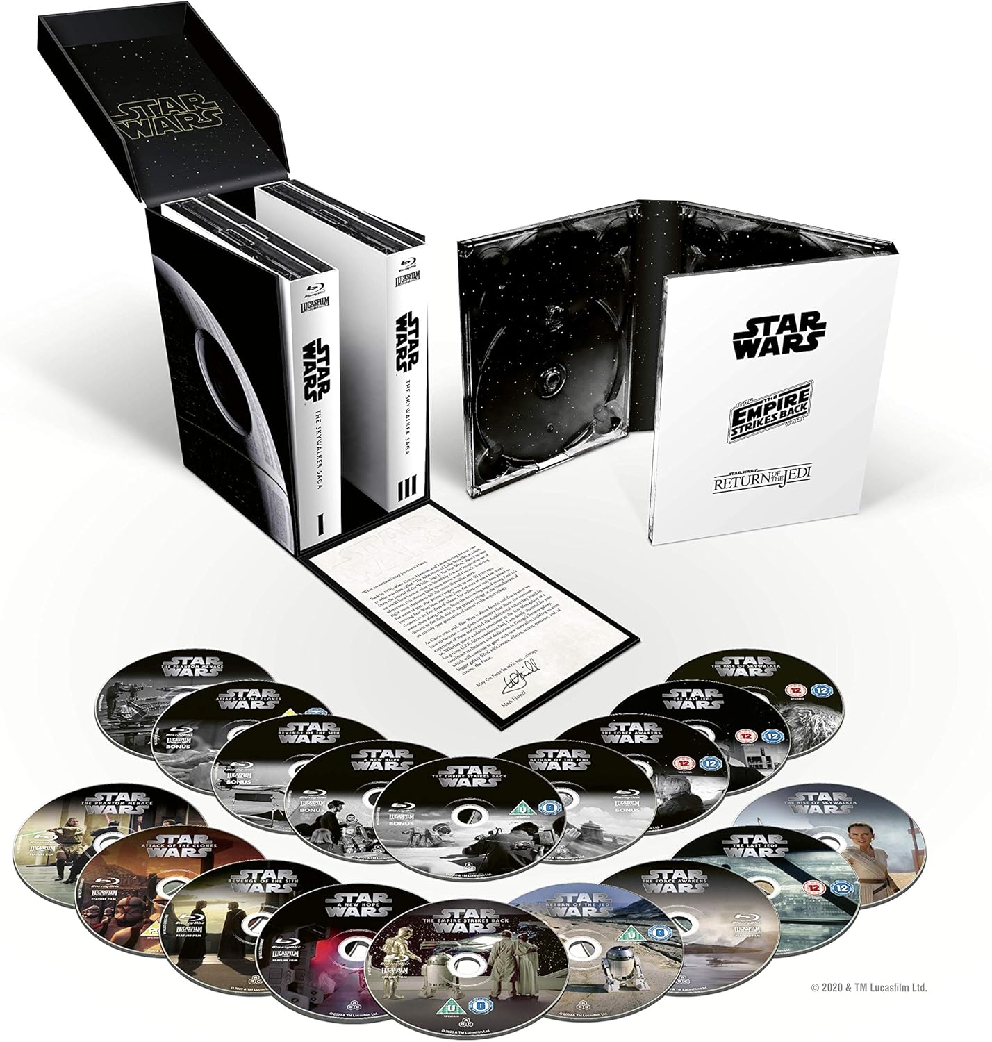 Star Wars: The Skywalker Saga Complete Box Set - Episodes I - IX (Blu-ray Box Set)