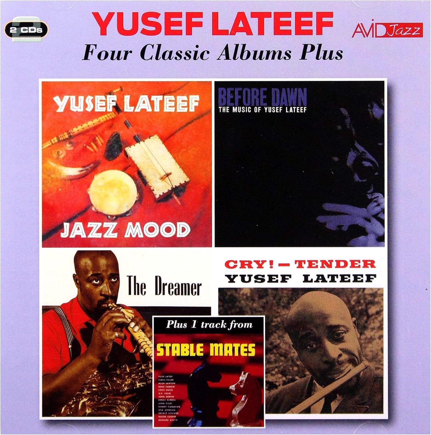 Yusef Lateef - Four Classic Albums Plus (Jazz Mood / Before Dawn / The Dreamer / Cry Tender) (CD)