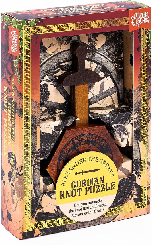 Ginger Fox - Myths And Legends Gordian Knot Puzzle (Board Games)