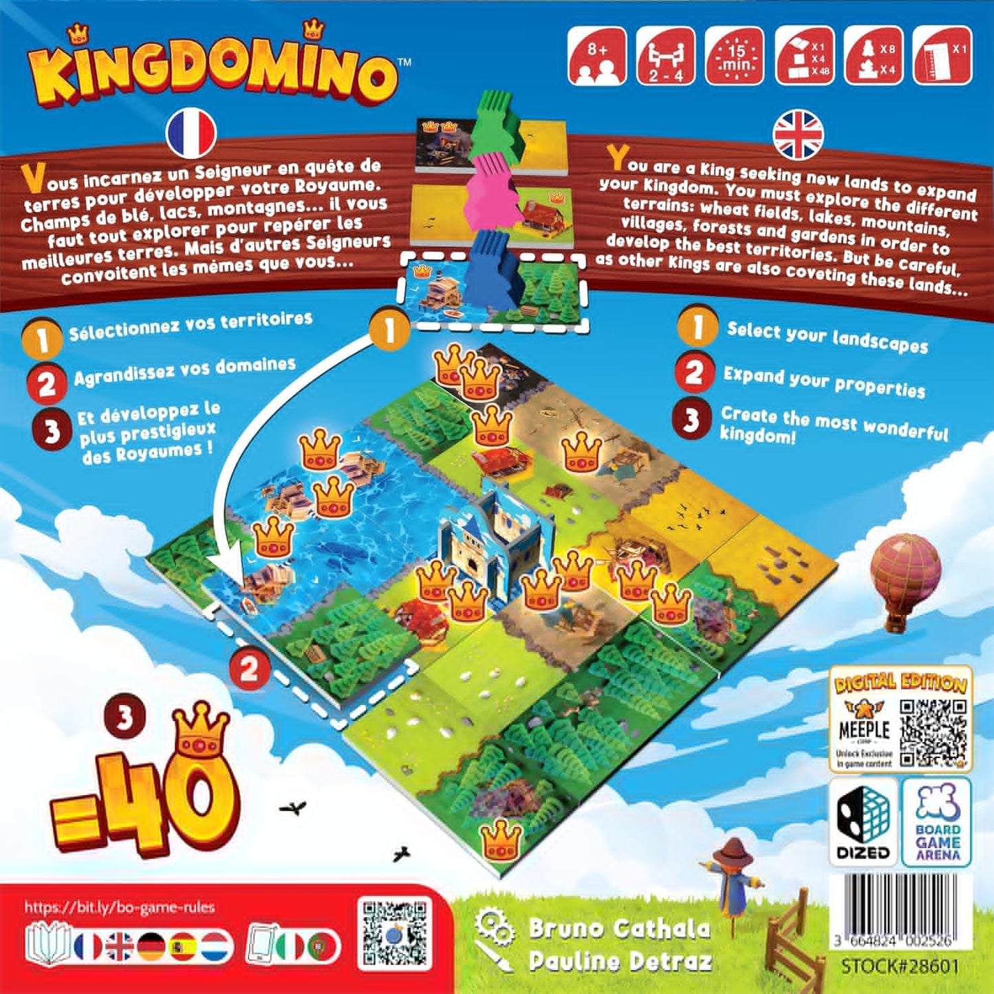 Blue Orange - Kingdomino (Refresh) (Board Games)