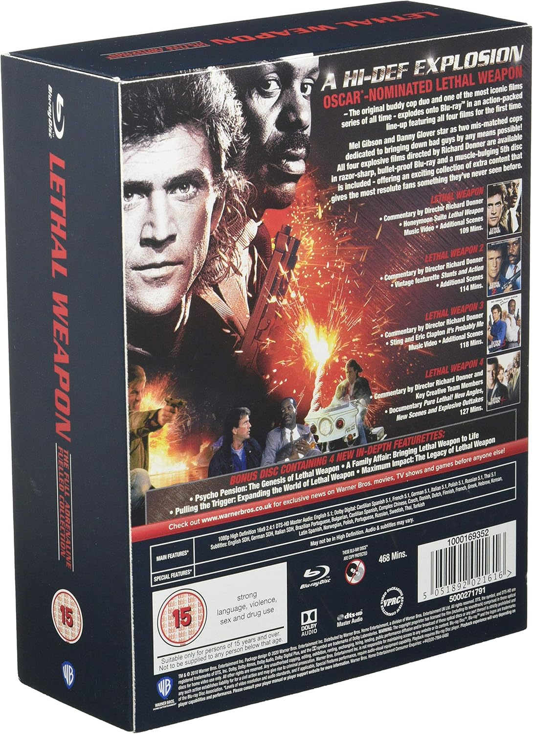 Complete Lethal Weapon Collection (Blu-ray)