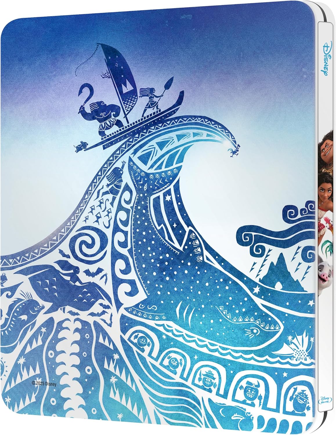 Disneys Moana 2 (Steelbook) (4K Ultra HD + Blu-ray)