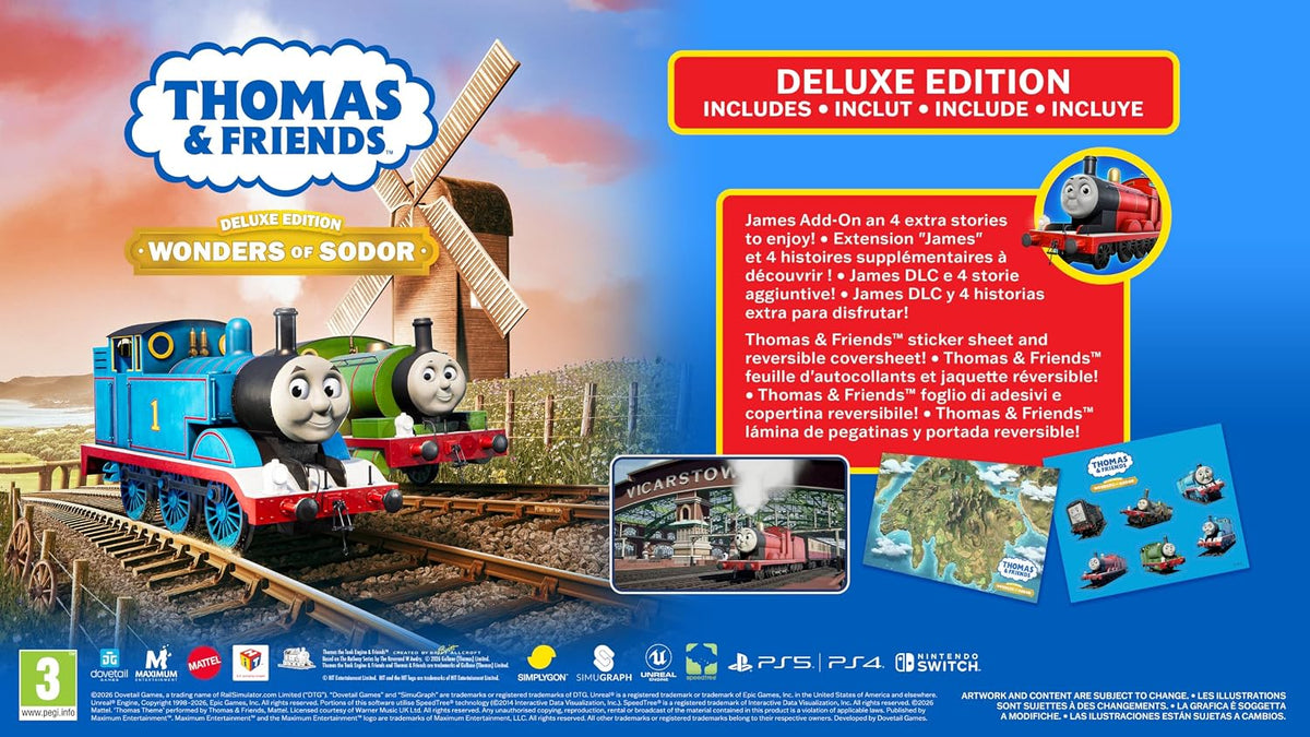 Thomas & Friends: Wonders of Sodor - Deluxe Edition (Nintendo Switch)