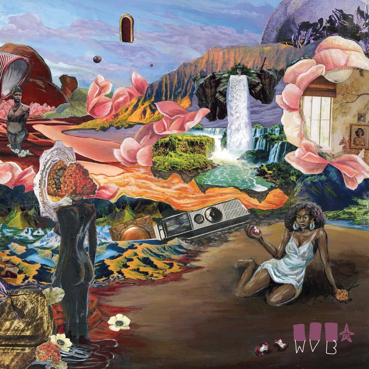 Mourning [A] Blkstar - Flowers For The Living (Galaxy Swirl Vinyl) (Vinyl)