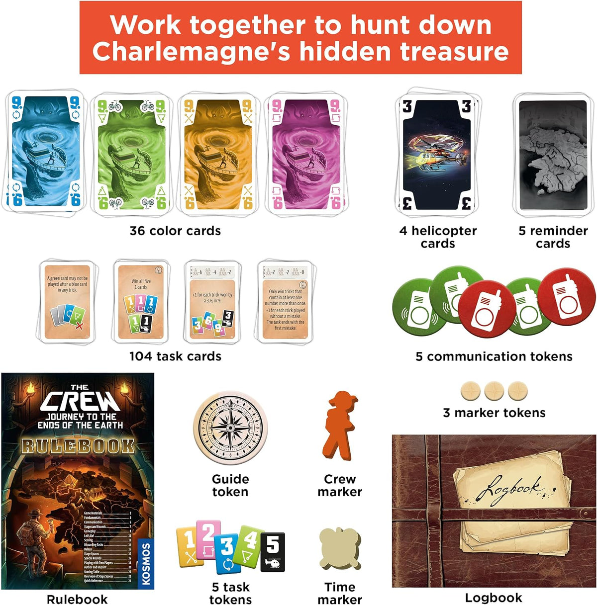 The Crew: Hunt around the world (Board Games)