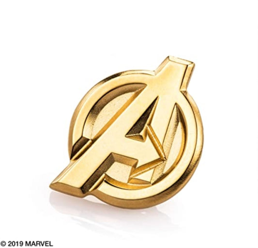 Marvel - Avengers Gilt Insignia Pewter Lapel Pin (Badge Pin Metal)