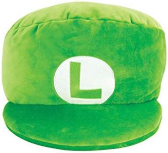 Nintendo - TOMY Plush - Luigi 11 inch Cap Cushion 