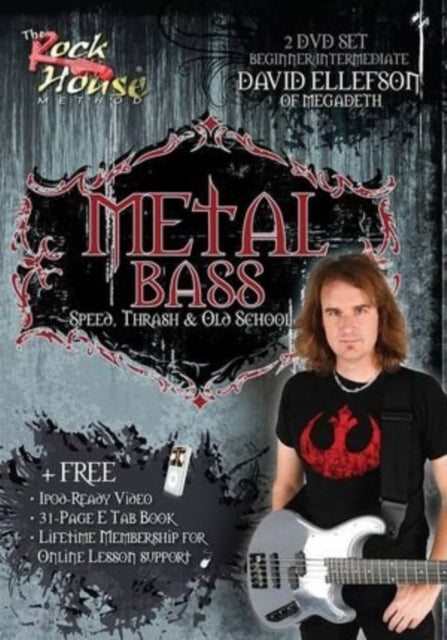 Metal Bass David Ellefson Of Megadeath S (DVD)