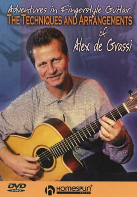 Alex De Grassi Adventures In Fingerstyle (DVD)