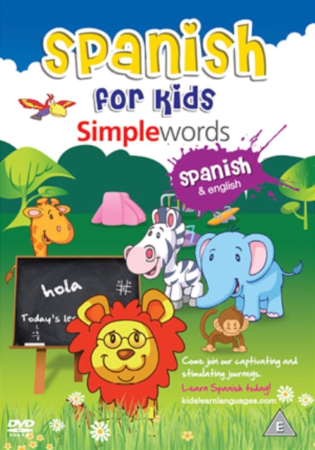 Spanish For Kids: Simple Words (DVD)