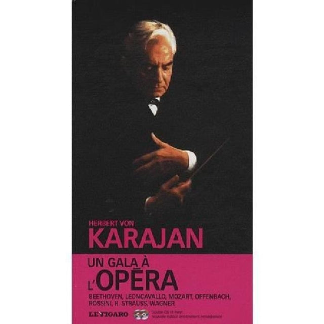 Herbert Von Karajan - Opera Gala- Works By Wagner-Leoncavallo-Mozart (CD + Book)