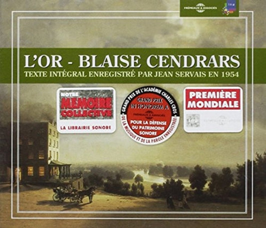 Blaise Cendrars - L Or - Par Jean Servais (CD)