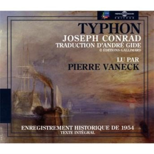 Joseph Conrad (Trad. Andre Gide - (C) Gallimard) - Typhon - Lu Par Pierre Vaneck En 1954 (CD)