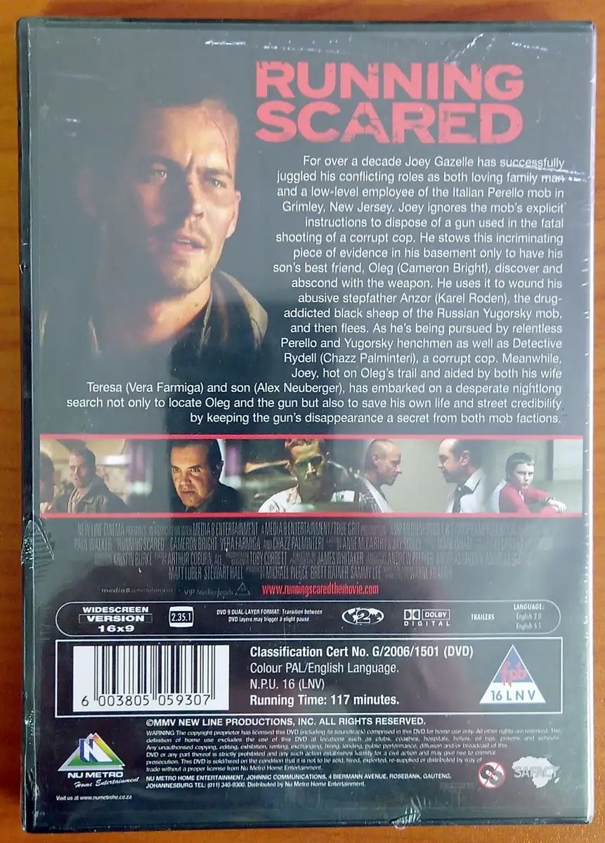 Running Scared (2006) (DVD) (Ships in 1 Business Day)
