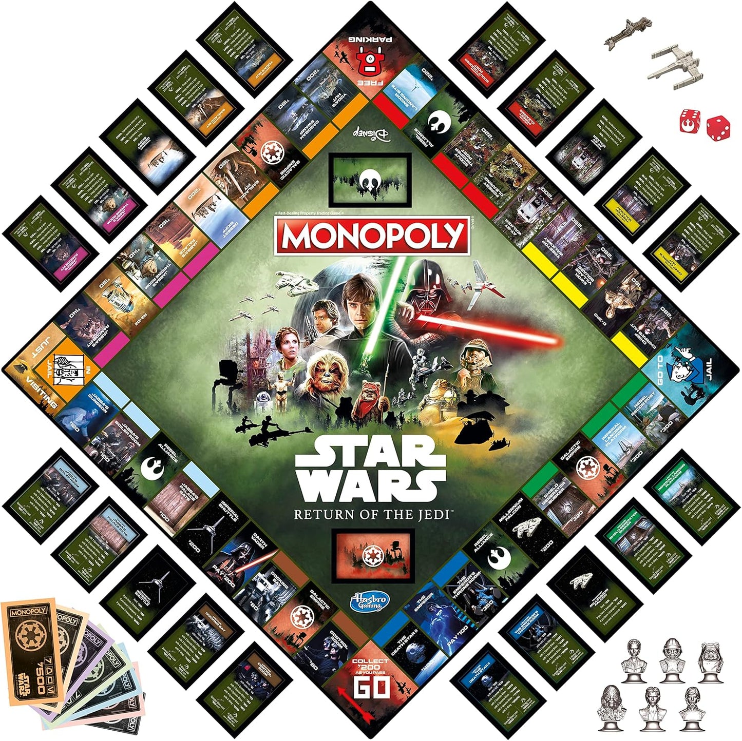 Monopoly Star Wars Return of the Jedi (Board Games)