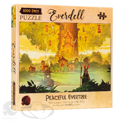 Everdell 1000 Piece Puzzle Peaceful Evertree (Jigsaw Puzzle)