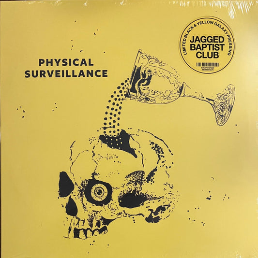 Jagged Baptist Club - Physical Surveillance (Galaxy Yellow / Black Vinyl) (Vinyl)