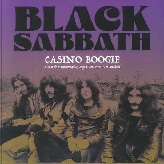 Black Sabbath - Casino Boogie: Live At The Montreux Casino. August 31St. 1970 - Fm Broadcast (Splatter Vinyl) (Vinyl)