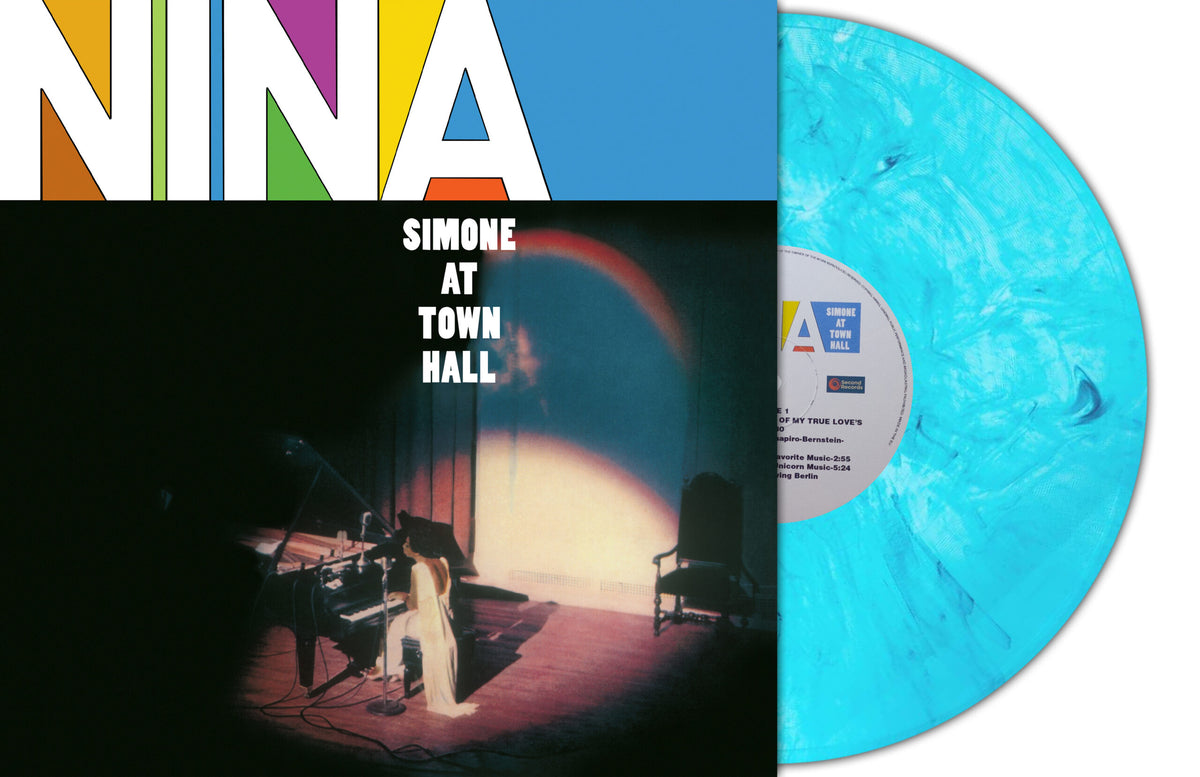 Nina Simone - At Town Hall (Sky Blue Marble Vinyl) (Vinyl)