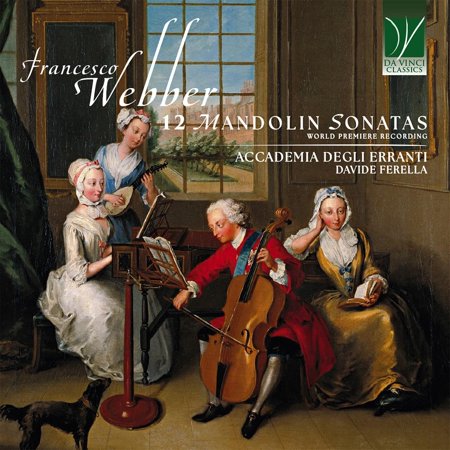 Accademia Degli Erranti/ Davide Ferella - Simone Webber: 12 Mandolin Sonatas (CD)