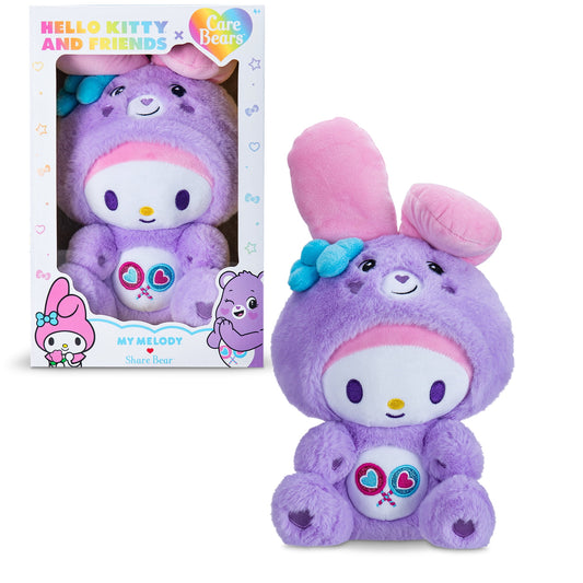 Care Bears - 25cm Plush - Care Bears x Hello Kitty (My Melody as Share Bear) (Plush)