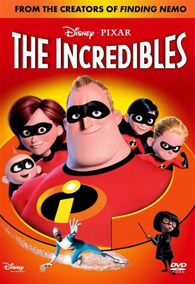 The Incredibles (2004) (DVD) (Second-Hand)